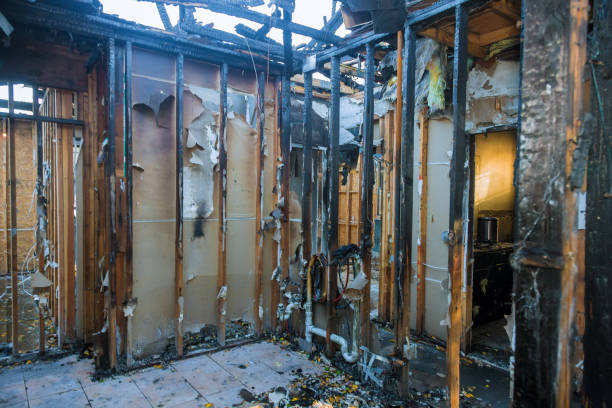 Professional Smoke Damage Removal technician working in Tyrone, OK